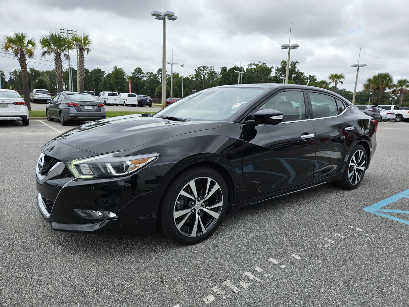 Used 2017 Nissan Maxima Platinum with VIN 1N4AA6AP0HC380070 for sale in Savannah, GA