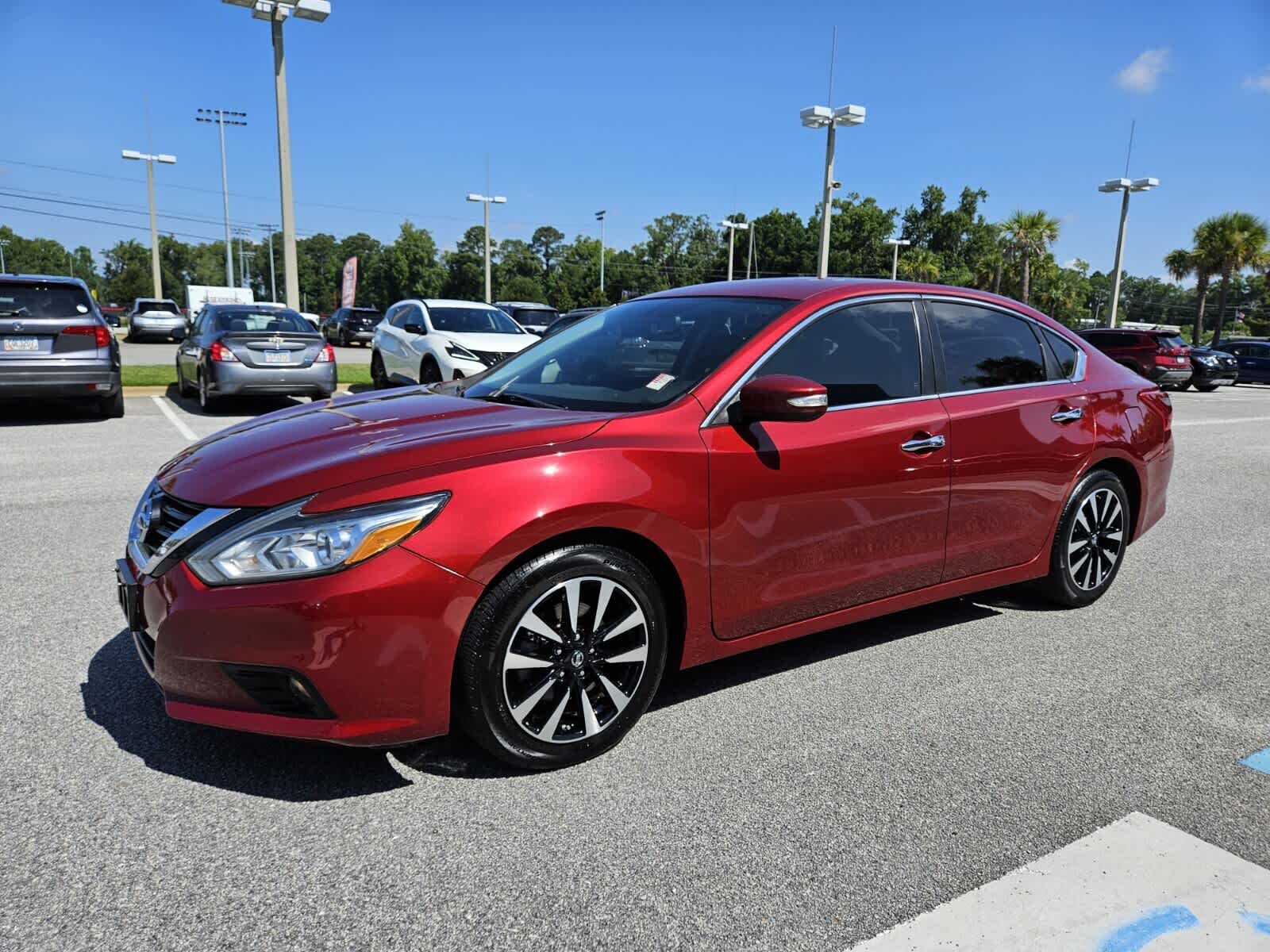 Used 2018 Nissan Altima SL with VIN 1N4AL3AP7JC226695 for sale in Savannah, GA