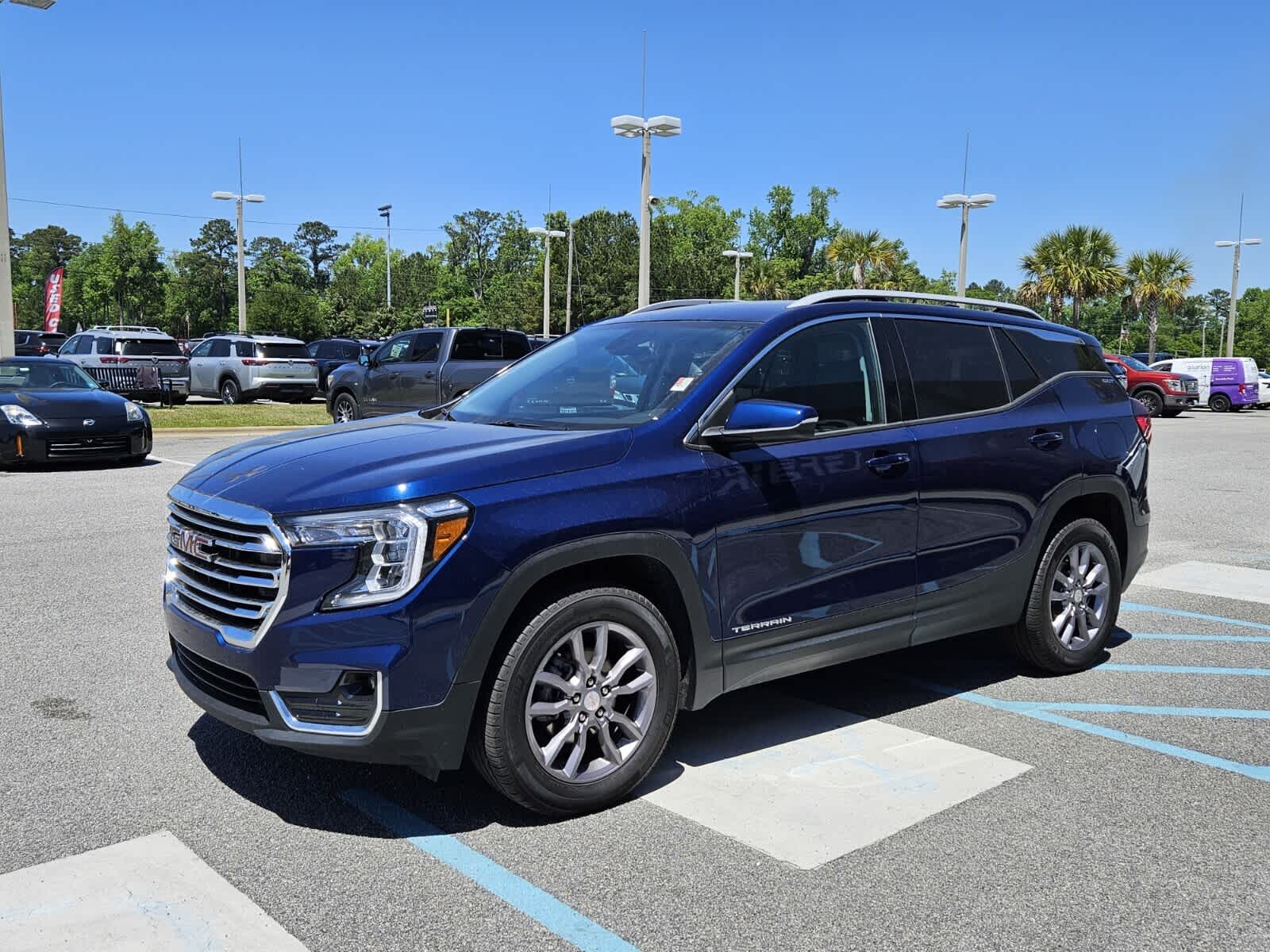 Used 2023 GMC Terrain SLT with VIN 3GKALVEG4PL197500 for sale in Savannah, GA