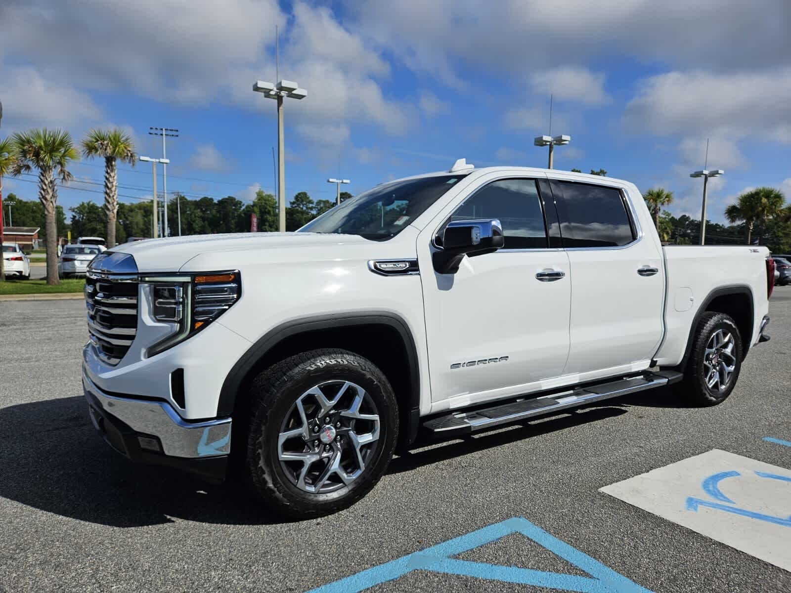 Used 2023 GMC Sierra 1500 SLT with VIN 3GTUUDED9PG142751 for sale in Savannah, GA