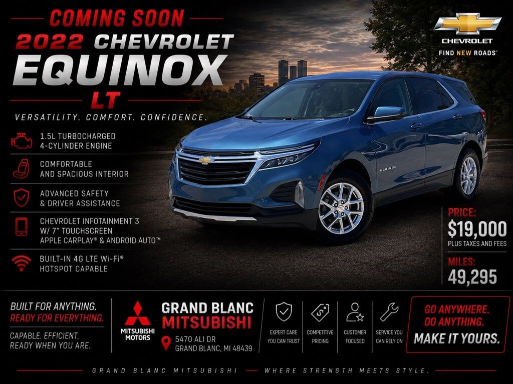 Used 2022 Chevrolet Equinox LT SUV