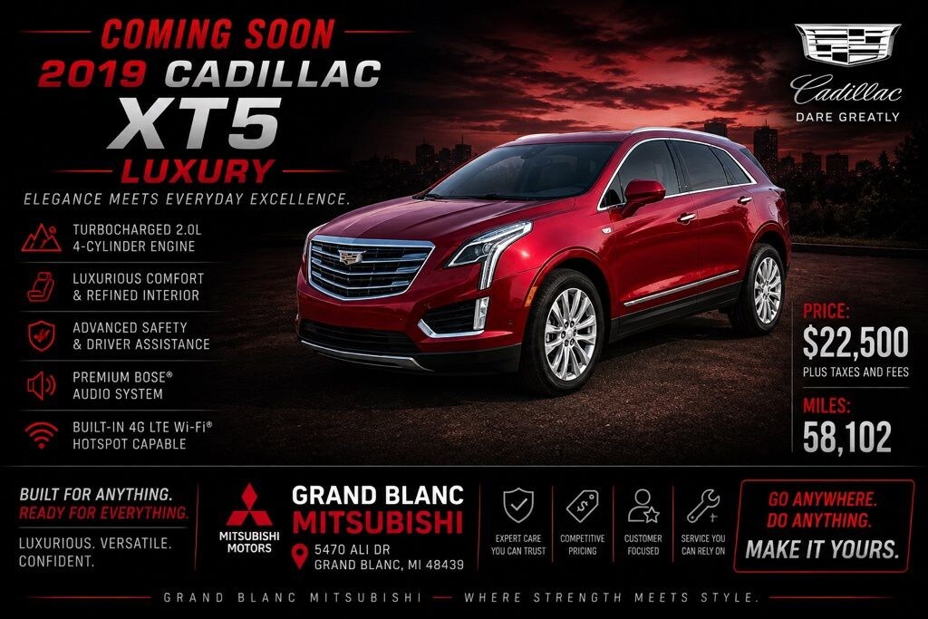 Used 2019 CADILLAC XT5 Luxury SUV