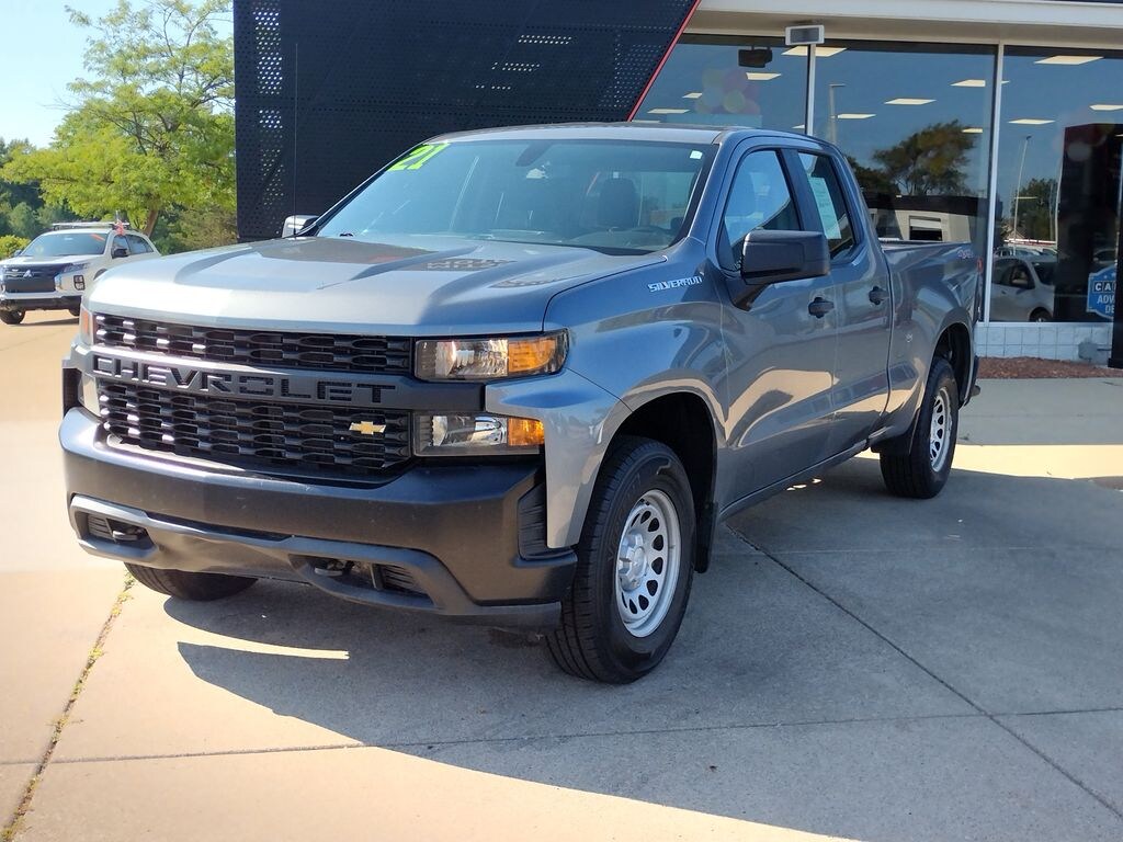 Used 2021 Chevrolet Silverado 1500 WT Truck Double Cab