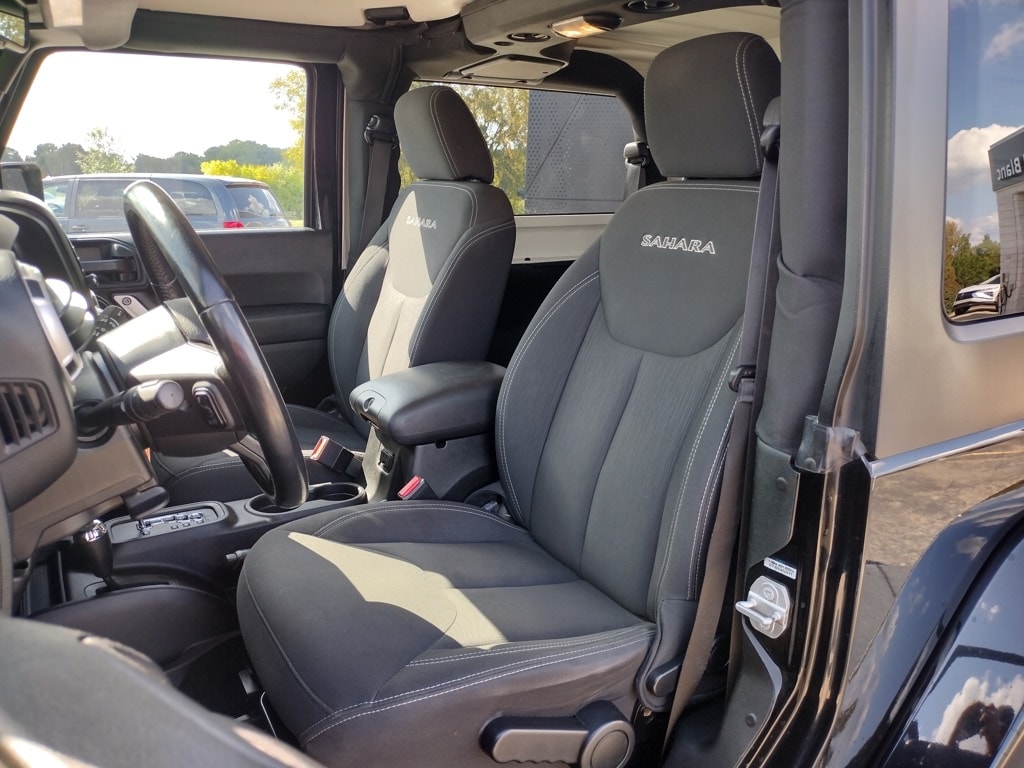 Certified 2018 Jeep Wrangler Sahara with VIN 1C4AJWBG0JL903053 for sale in Grand Blanc Township, MI