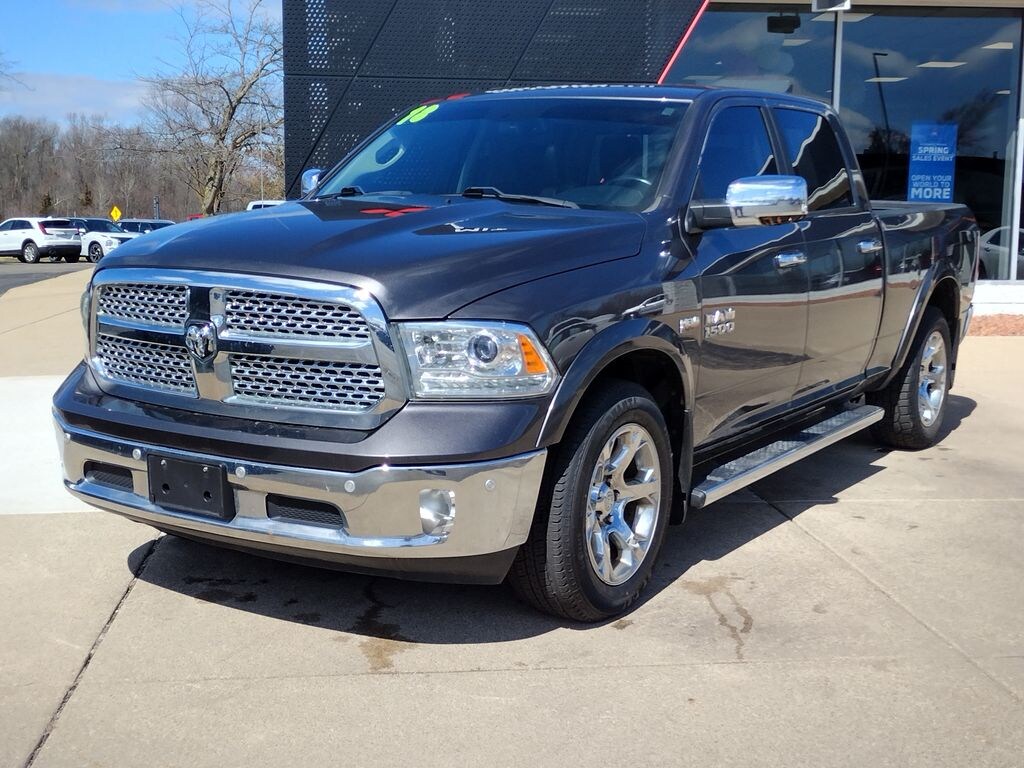 Used 2018 Ram 1500 Laramie Truck Crew Cab