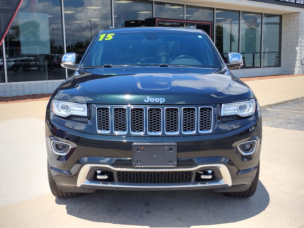 Used 2015 Jeep Grand Cherokee Overland with VIN 1C4RJFCG3FC664381 for sale in Grand Blanc Township, MI