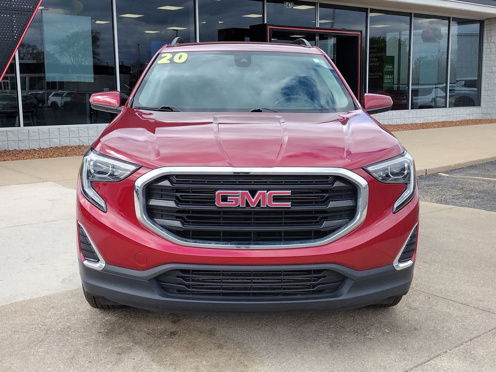 Used 2020 GMC Terrain SLE with VIN 3GKALMEV0LL201545 for sale in Grand Blanc Township, MI
