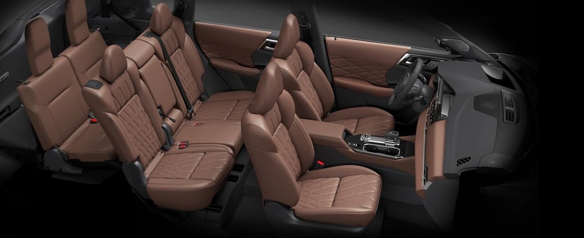 2026 Mitsubishi Outlander 7-passenger third row seating at Grand Blanc Mitsubishi Michigan