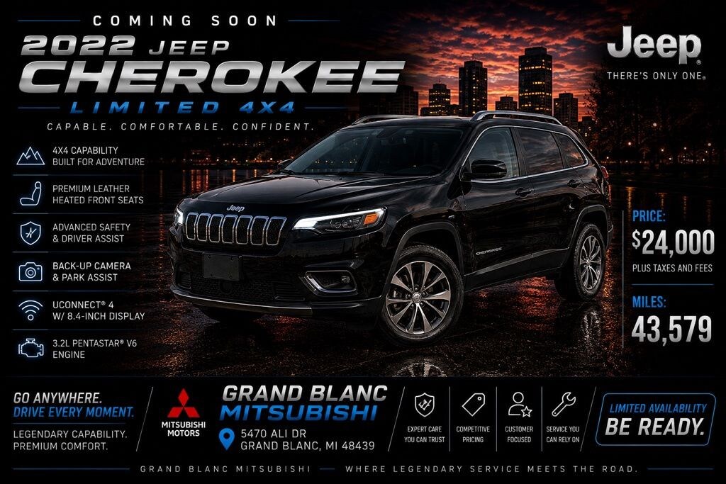 Used 2022 Jeep Cherokee Limited SUV