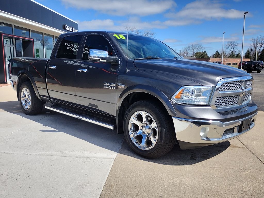 Used 2018 Ram 1500 Laramie Truck Crew Cab