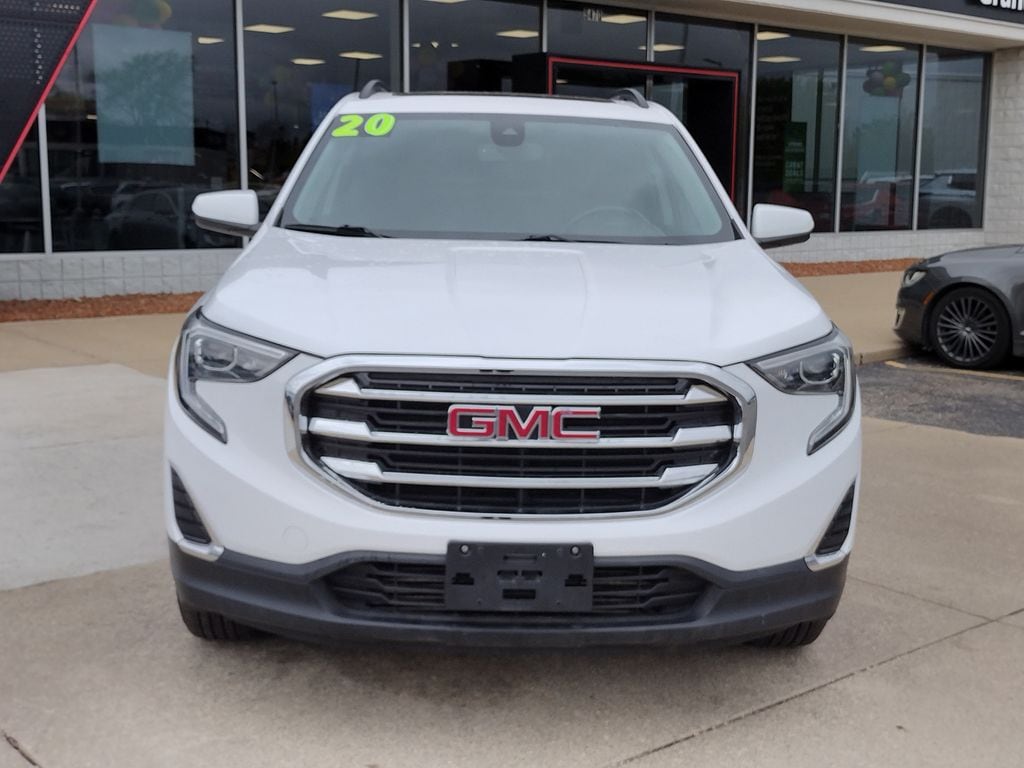 Used 2020 GMC Terrain SLE with VIN 3GKALTEV3LL215210 for sale in Grand Blanc Township, MI