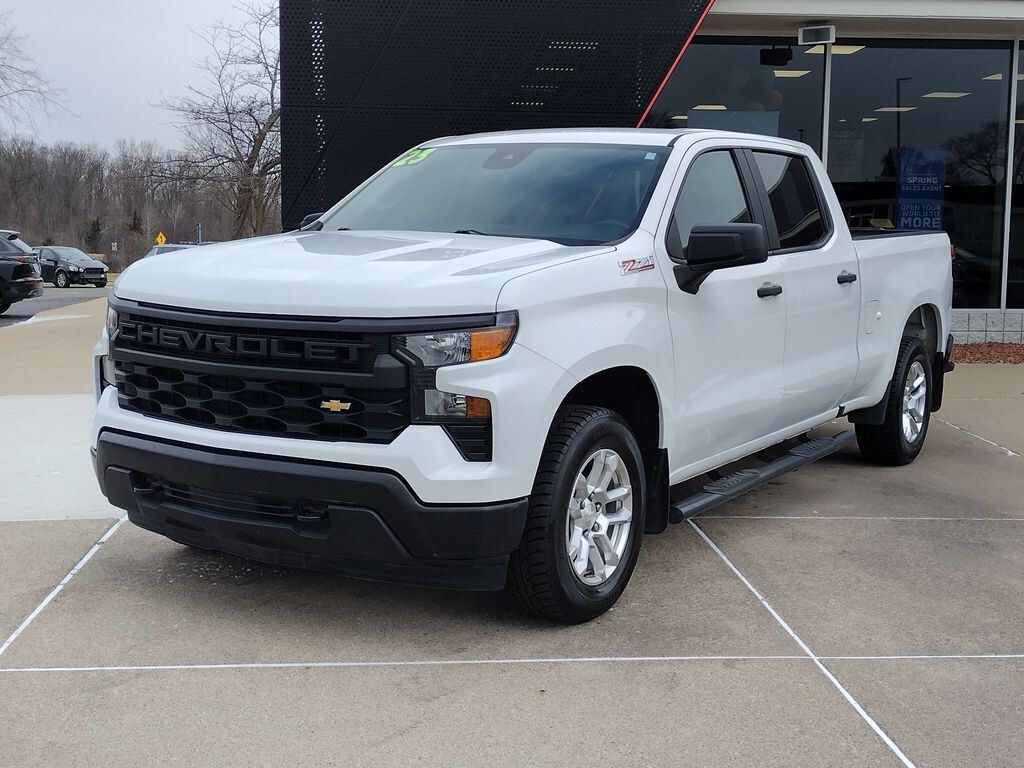 Certified 2023 Chevrolet Silverado 1500 WT Truck Crew Cab