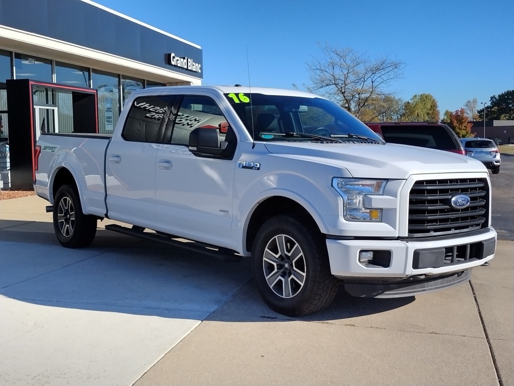 Used 2016 Ford F-150 XLT Truck SuperCrew Cab