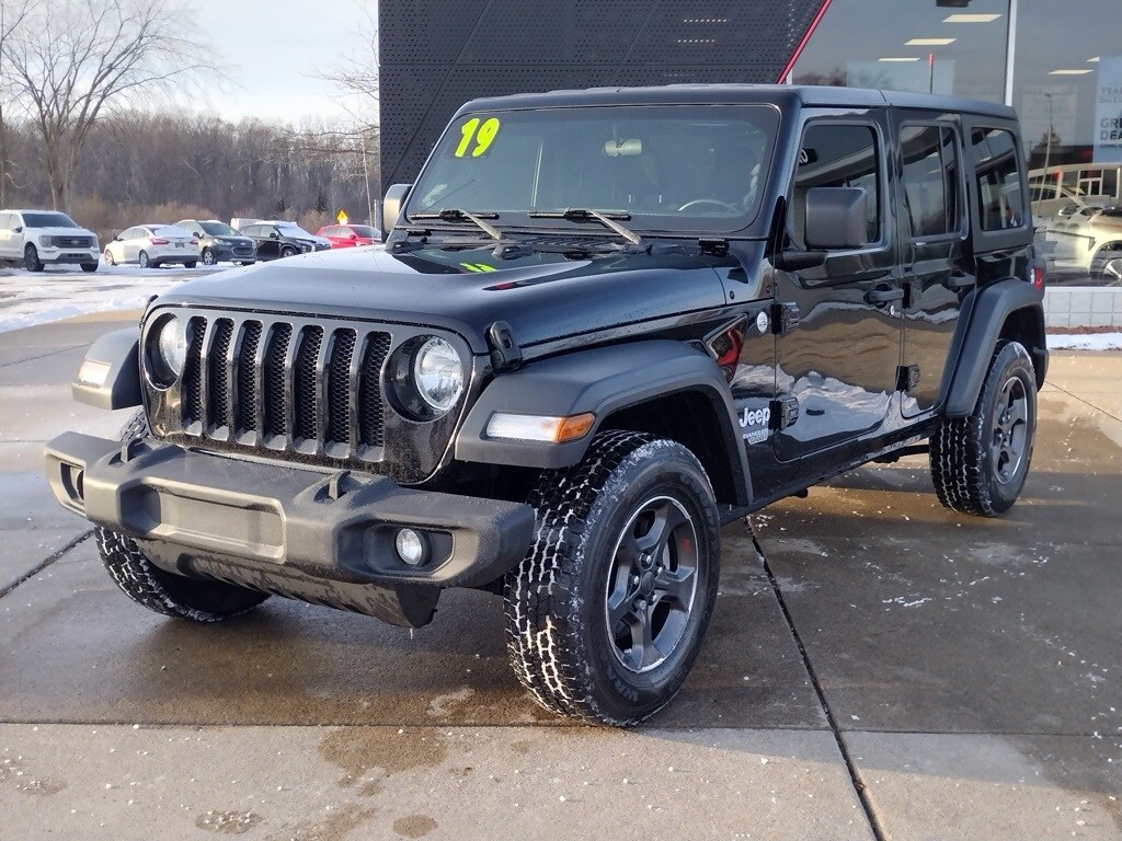 Certified 2019 Jeep Wrangler Unlimited Sport S SUV