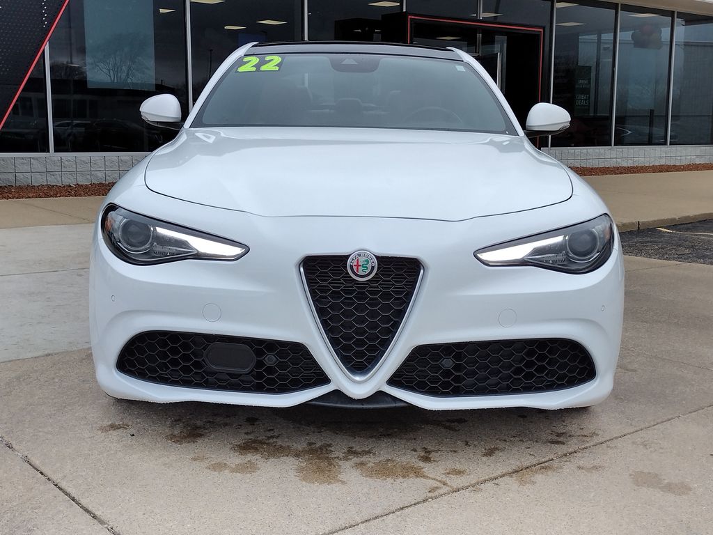 Used 2022 Alfa Romeo Giulia Ti with VIN ZARFANBN2N7662339 for sale in Grand Blanc Township, MI
