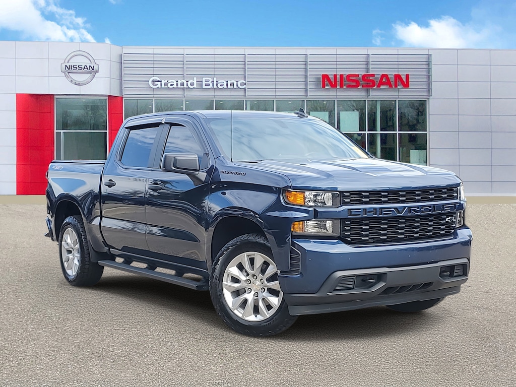 Used 2021 Chevrolet Silverado 1500 Custom Truck Crew Cab