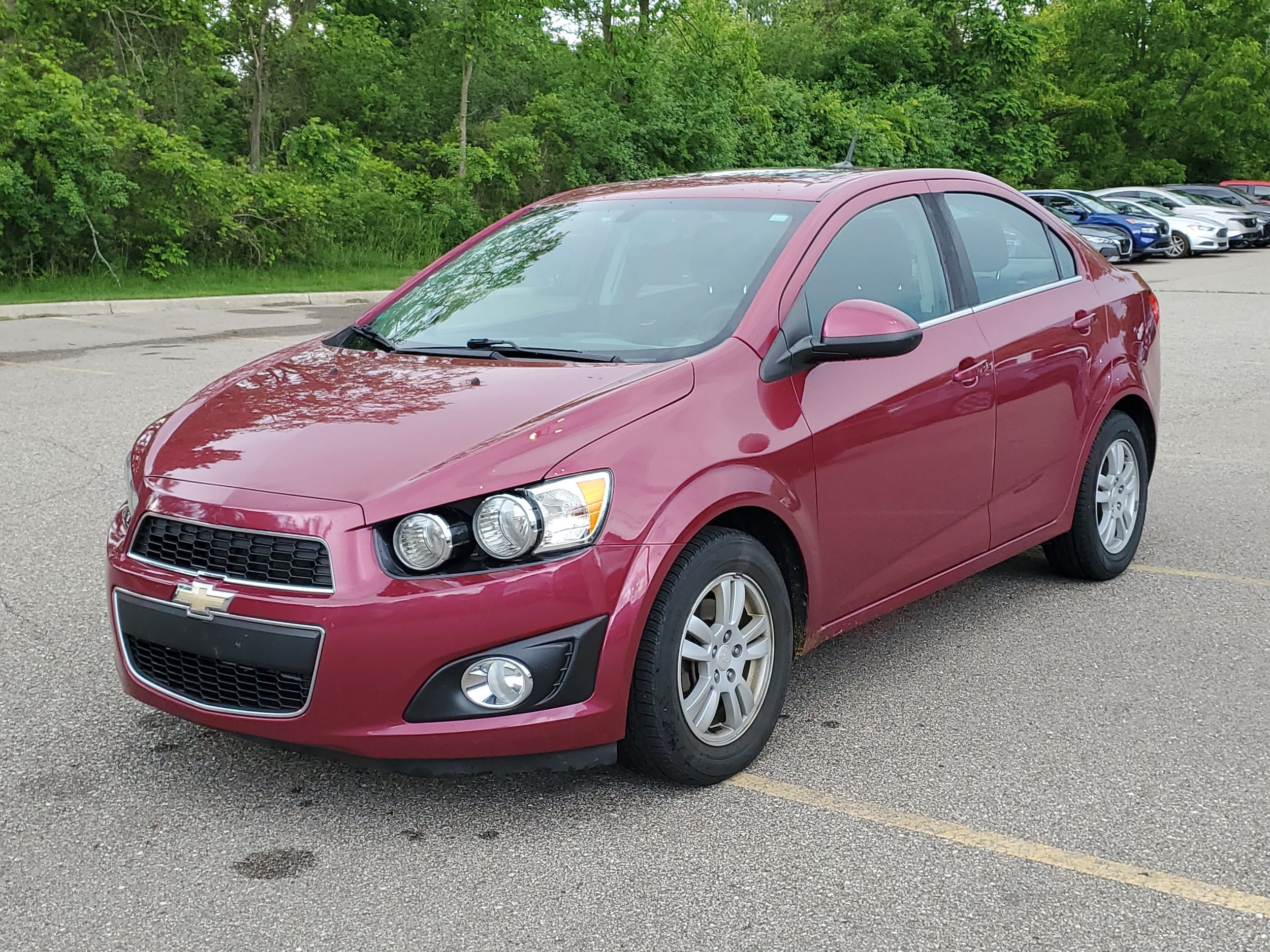 Used 2014 Chevrolet Sonic LT with VIN 1G1JC5SH0E4118859 for sale in Grand Blanc, MI