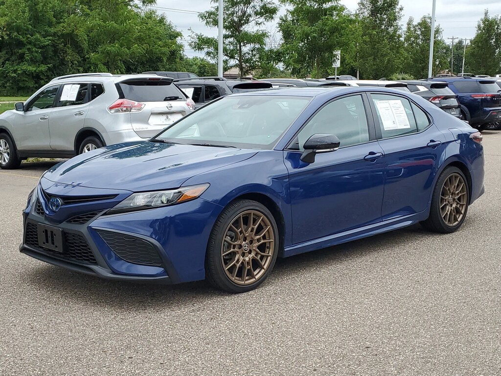Used 2024 Toyota Camry Hybrid SE Nightshade Sedan