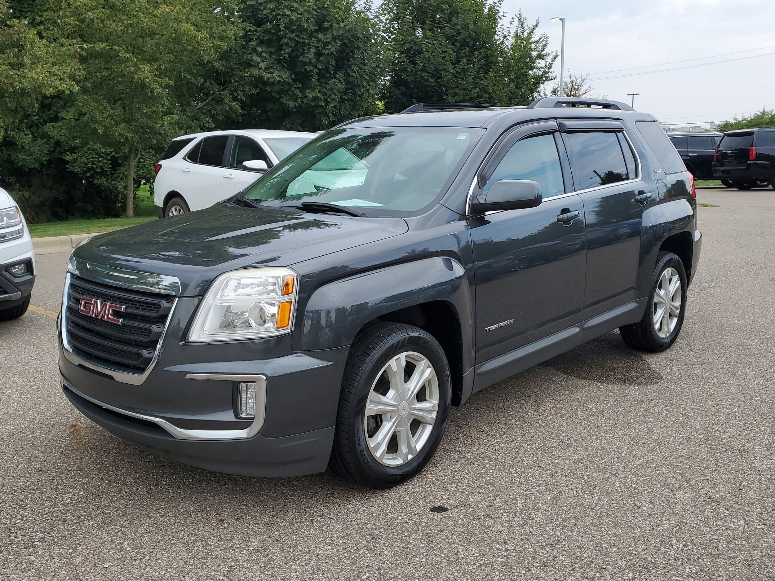 Used 2017 GMC Terrain SLE-2 with VIN 2GKFLTEK2H6111010 for sale in Grand Blanc, MI