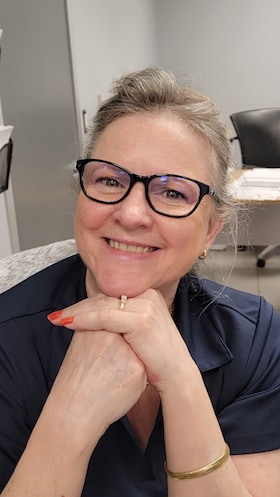 Staff member Vickie Sturgess from ID_579145