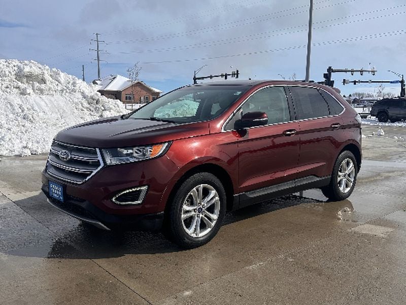 Used 2015 Ford Edge Titanium with VIN 2FMTK3K91FBC15149 for sale in Grand Forks, ND