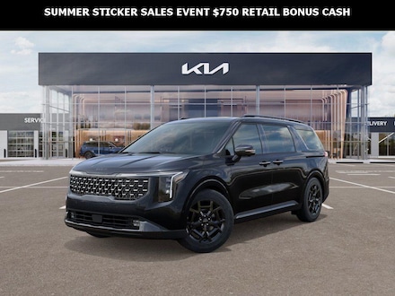 Featured new Kia vehicles 2026 Kia Carnival Hybrid SX Van Passenger Van for sale near you in Grand Forks, ND