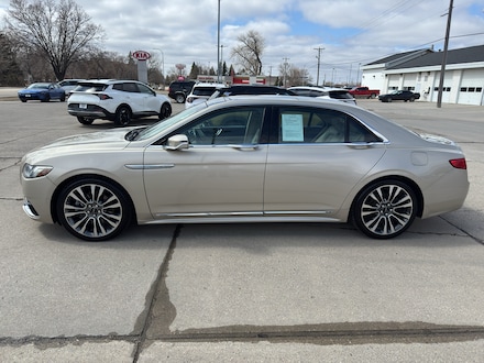 Featured used cars, trucks, and SUVs 2017 Lincoln Continental Reserve Sedan for sale near you in Grand Forks, ND