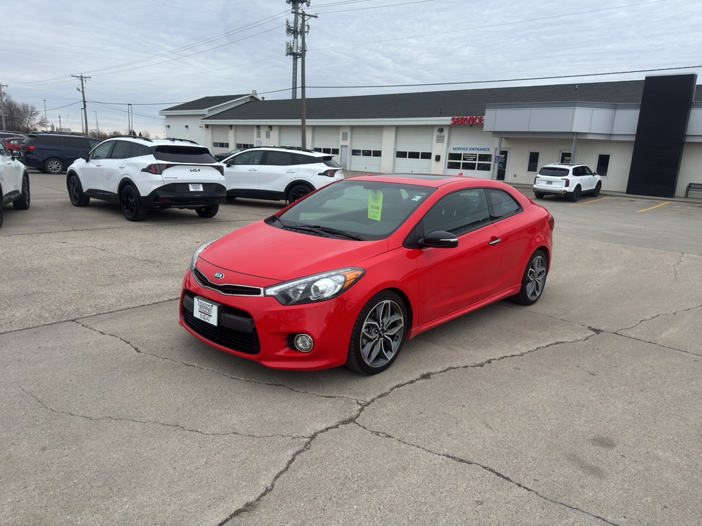 Used 2015 Kia Forte Koup SX with VIN KNAFZ6A39F5379391 for sale in Grand Forks, ND