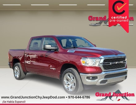 Featured pre-owned vehicles 2022 Ram 1500 Big Horn Crew Cab for sale near you in Grand Junction, CO