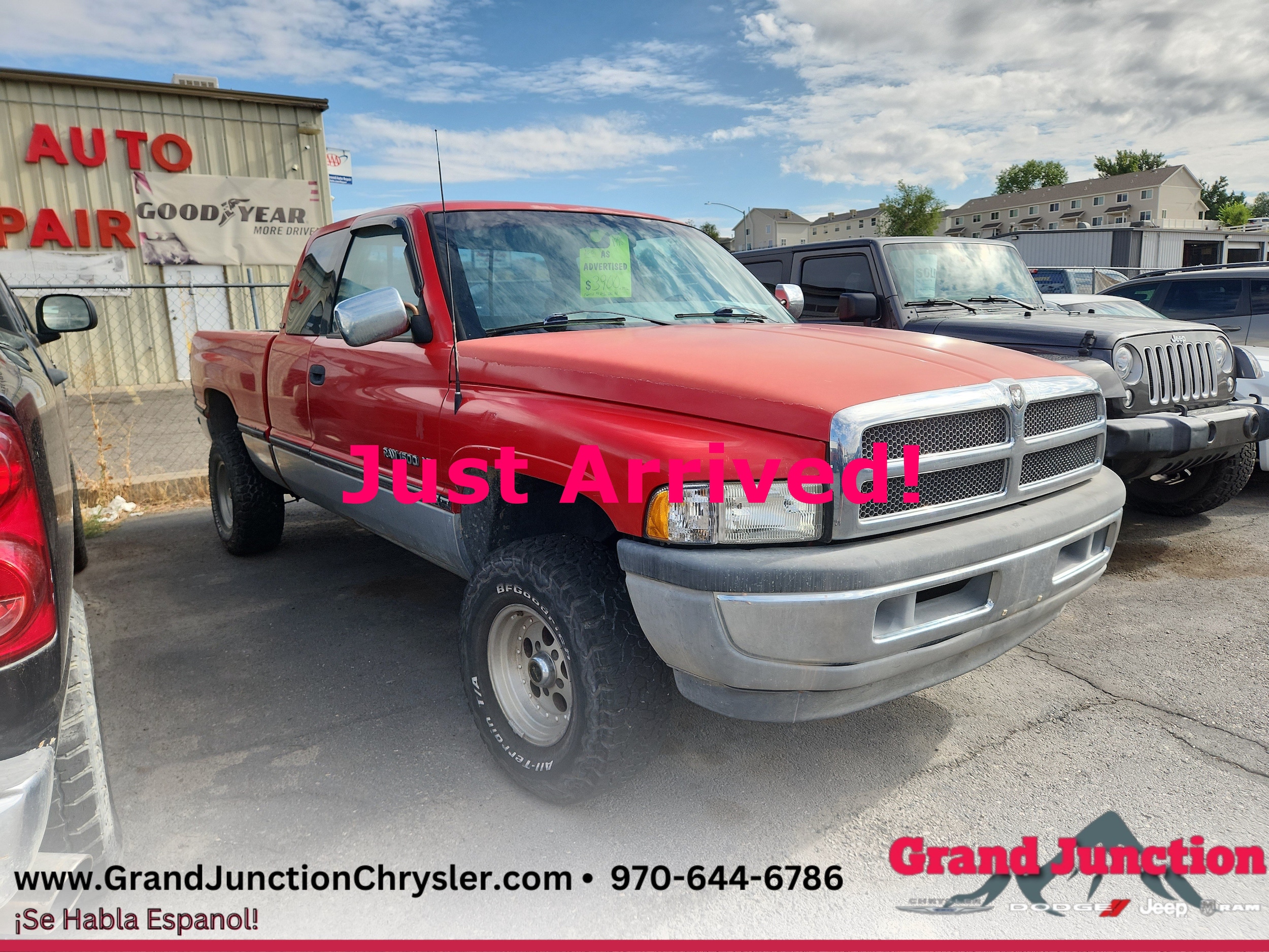 1996 Dodge RAM 1500 ST Club Cab 4WD
