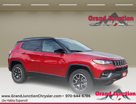 Featured new Chrysler, Dodge, Jeep, and Ram vehicles 2025 Jeep Compass TRAILHAWK 4X4 Sport Utility for sale near you in Grand Junction, CO