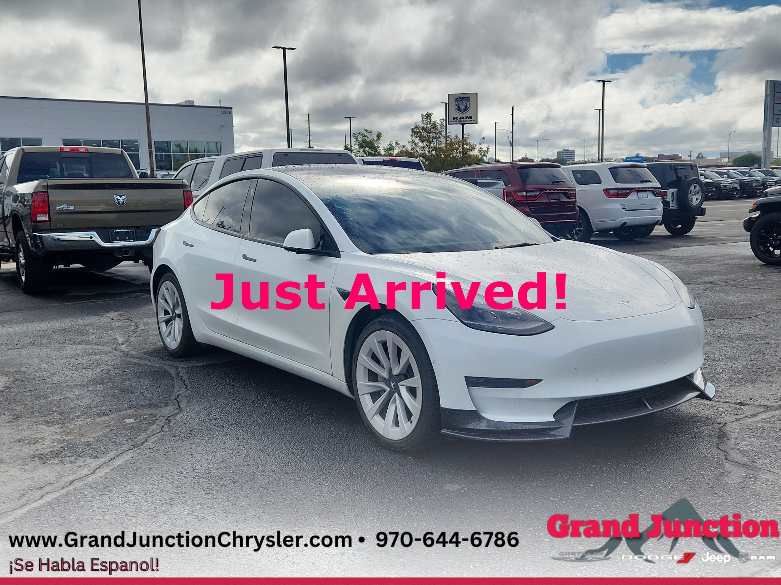 Used 2022 Tesla Model 3 Long Range with VIN 5YJ3E1EB8NF126307 for sale in Grand Junction, CO