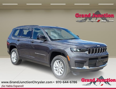 Featured new Chrysler, Dodge, Jeep, and Ram vehicles 2025 Jeep Grand Cherokee L LAREDO X 4X4 Sport Utility for sale near you in Grand Junction, CO