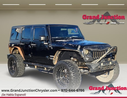 Featured pre-owned vehicles 2018 Jeep Wrangler JK Unlimited Sport S Sport S 4x4 for sale near you in Grand Junction, CO