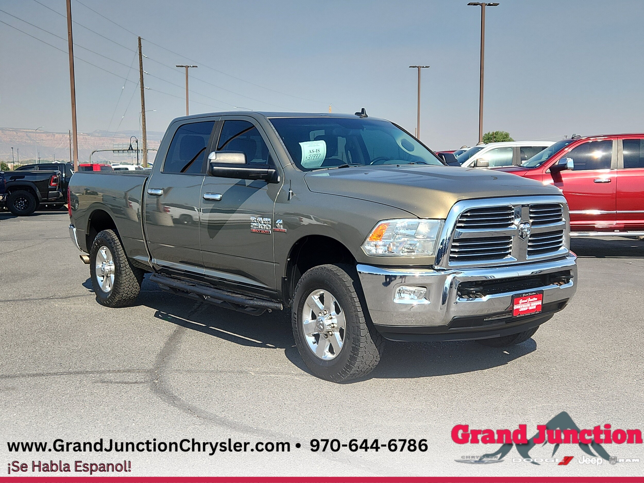 Prairie Pearlcoat 2014 RAM 2500 Pickup Truck 4X2 6-Speed Automatic
