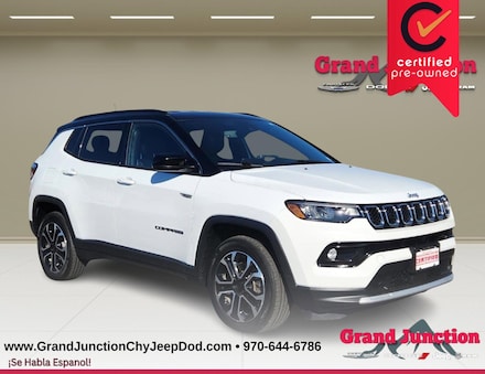 Featured pre-owned vehicles 2023 Jeep Compass Limited Limited 4x4 for sale near you in Grand Junction, CO