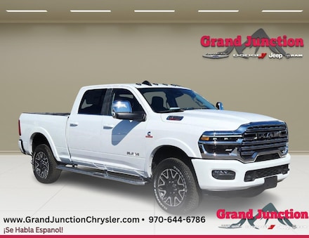 Featured new Chrysler, Dodge, Jeep, and Ram vehicles 2025 Ram 2500 LIMITED LONGHORN CREW CAB 4X4 6'4 BOX Pickup for sale near you in Grand Junction, CO