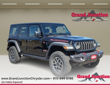 Featured new Chrysler, Dodge, Jeep, and Ram vehicles 2025 Jeep Wrangler 4-DOOR RUBICON Sport Utility for sale near you in Grand Junction, CO