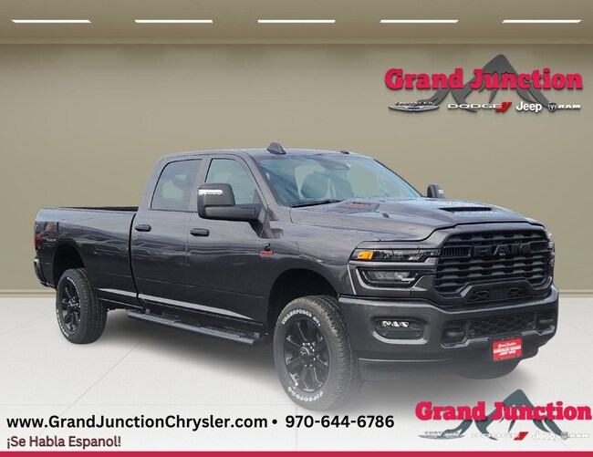 New commercial work truck 2026 Ram 2500 BLACK EXPRESS CREW CAB 4X4 8' BOX Pickup for sale near you in Grand Junction, CO