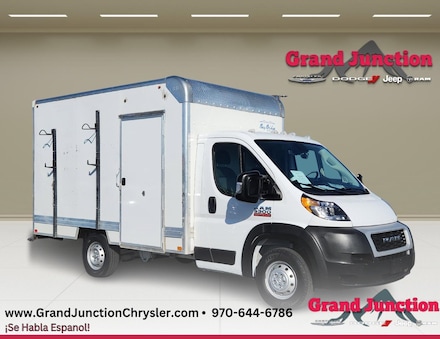 Featured pre-owned vehicles 2021 Ram Promaster Cutaway Low Roof 3500 136 WB for sale near you in Grand Junction, CO