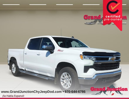 Featured pre-owned vehicles 2024 Chevrolet Silverado 1500 LT 4WD Crew Cab 157 LT for sale near you in Grand Junction, CO