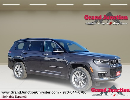 Featured new Chrysler, Dodge, Jeep, and Ram vehicles 2025 Jeep Grand Cherokee L SUMMIT 4X4 Sport Utility for sale near you in Grand Junction, CO
