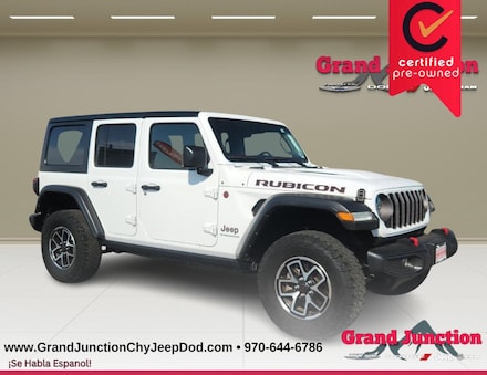 Featured pre-owned vehicles 2024 Jeep Wrangler Rubicon SUV for sale near you in Grand Junction, CO