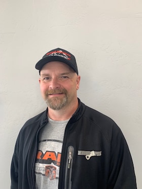 Staff member Mike Guidry from 29580cdf678c