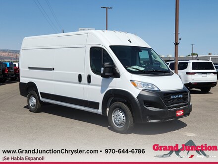 Featured new Chrysler, Dodge, Jeep, and Ram vehicles 2025 Ram ProMaster PROMASTER 2500 TRADESMAN CARGO VAN HIGH ROOF 159' Cargo Van for sale near you in Grand Junction, CO