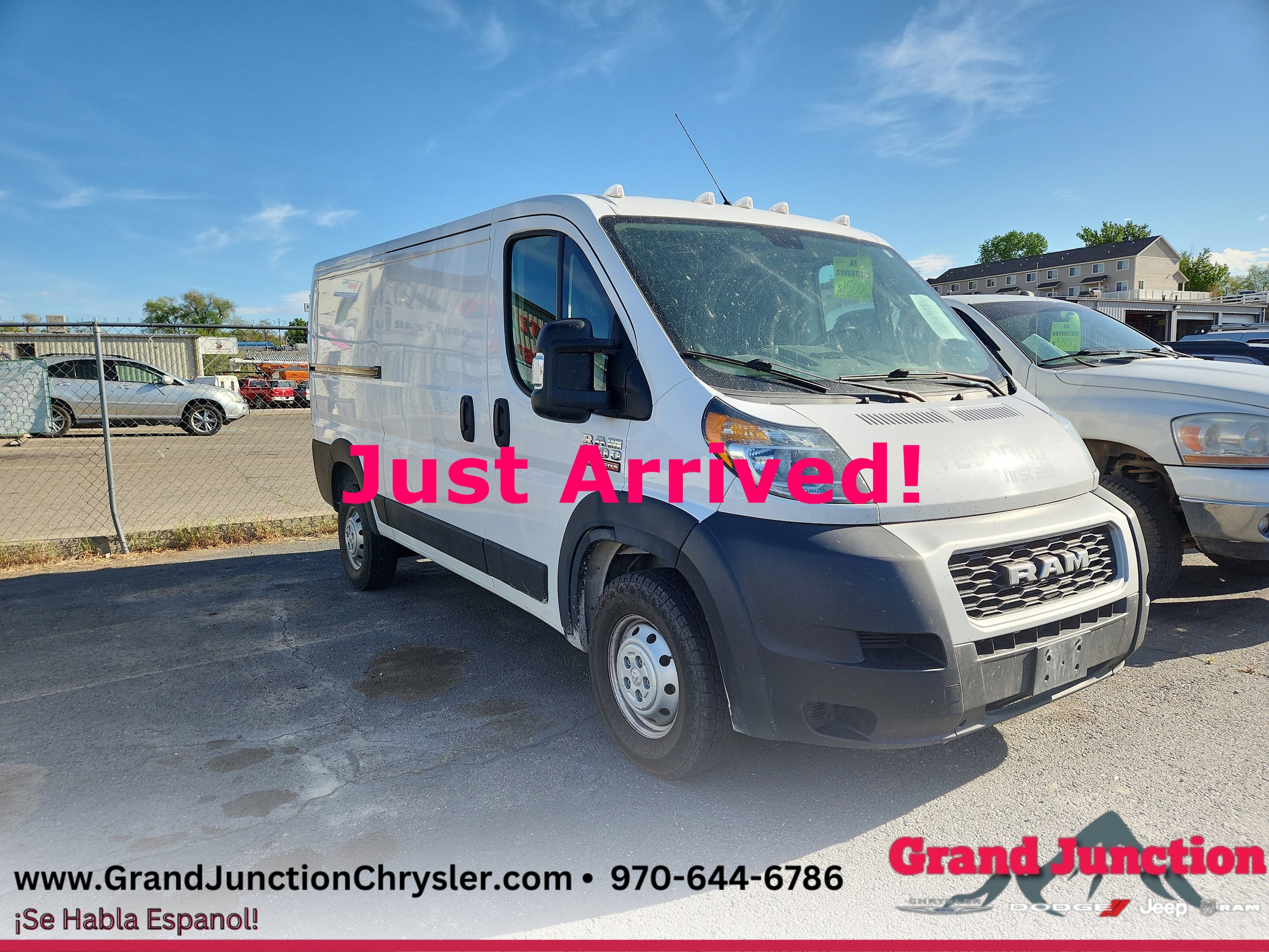 2021 RAM ProMaster Cargo Van Base