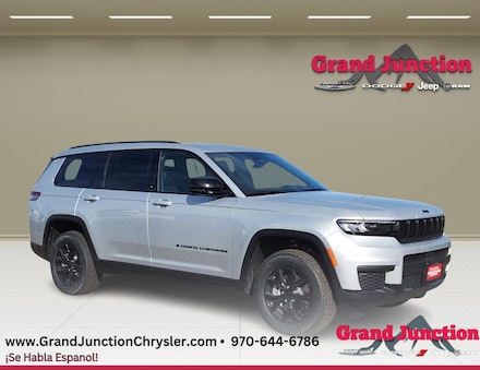 Featured new Chrysler, Dodge, Jeep, and Ram vehicles 2025 Jeep Grand Cherokee L ALTITUDE 4X4 Sport Utility for sale near you in Grand Junction, CO