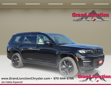 Featured new Chrysler, Dodge, Jeep, and Ram vehicles 2025 Jeep Grand Cherokee L LIMITED 4X4 Sport Utility for sale near you in Grand Junction, CO