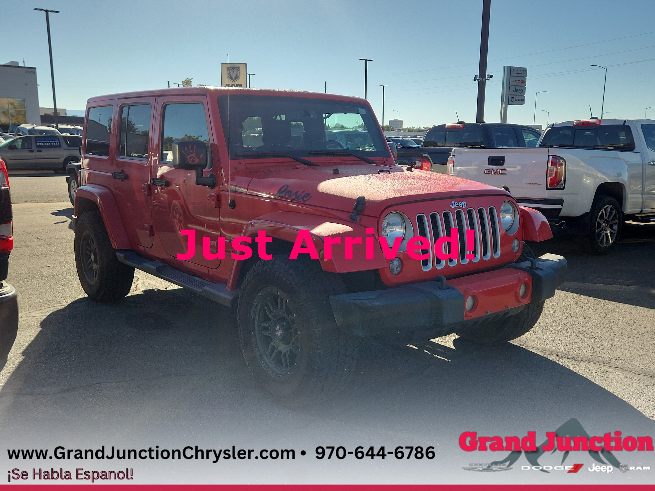  2016 Jeep Wrangler Unlimited Sahara 4WD   