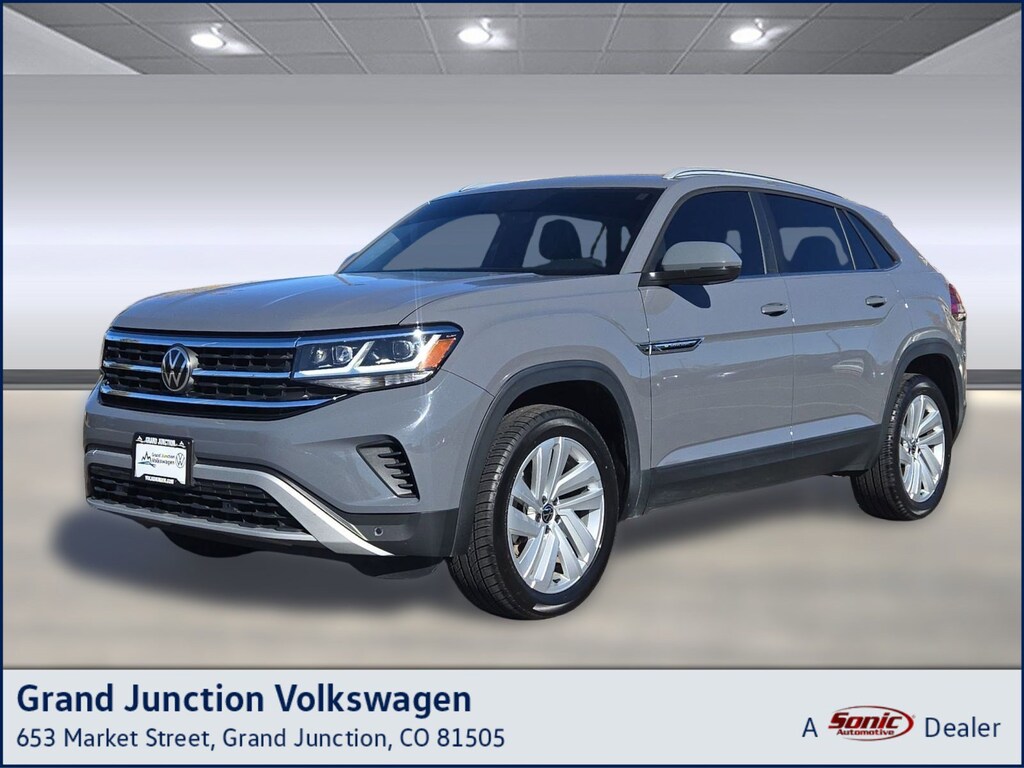 Used 2021 Volkswagen Atlas Cross Sport 2.0T SE w/Technology 4MOTION SUV